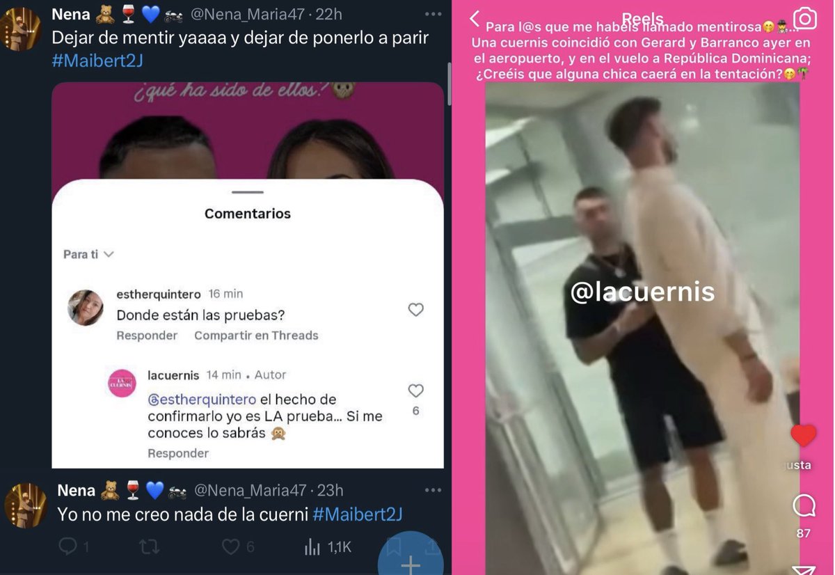 Yo en estos momentos me pregunto… cómo estarán todas esas carpeteras que ayer llamaron mentirosa a la cuernis PUAJAJAJAJAJAJ UNA VEZ MAS HACIENDO EL RIDICULO, NO PUEDEN PARAR #Maibert3J #Maiquistas3J