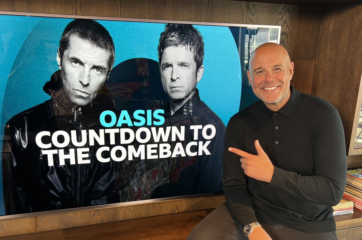 Jason Mohammad (@jasonmohammad) on Twitter photo Our <a href="/oasis/">Oasis</a> live-stream studio all set up in Cardiff ready tomorrow. Looking fantastic.
Guests, fan reaction & interviews with me & <a href="/TinaDaheley/">Tina Daheley</a> from 3pm.
Watch on <a href="/BBCiPlayer/">BBC iPlayer</a> & we’ll be on the front page of the <a href="/BBCNews/">BBC News (UK)</a> website too so you can watch there too 👌🏽
#oasislive25 Our <a href="/oasis/">Oasis</a> live-stream studio all set up in Cardiff ready tomorrow. Looking fantastic.
Guests, fan reaction & interviews with me & <a href="/TinaDaheley/">Tina Daheley</a> from 3pm.
Watch on <a href="/BBCiPlayer/">BBC iPlayer</a> & we’ll be on the front page of the <a href="/BBCNews/">BBC News (UK)</a> website too so you can watch there too 👌🏽
#oasislive25