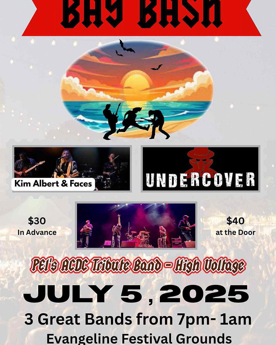 This weekend is gonna rock PEI!