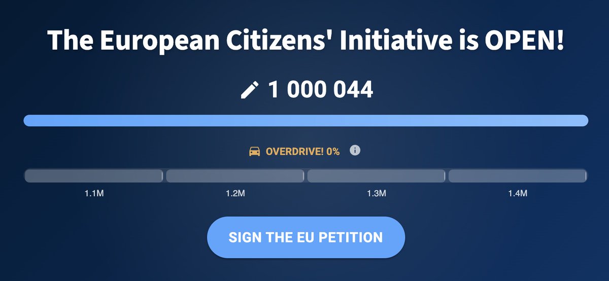 80 LEVEL (@80level) on Twitter photo The Stop Killing Game initiative has reached 1,000,000 signatures.
A major victory for the video game preservation movement: 80.lv/articles/stop-…
<a href="/accursedfarms/">Accursed Farms</a> The Stop Killing Game initiative has reached 1,000,000 signatures.
A major victory for the video game preservation movement: 80.lv/articles/stop-…
<a href="/accursedfarms/">Accursed Farms</a>