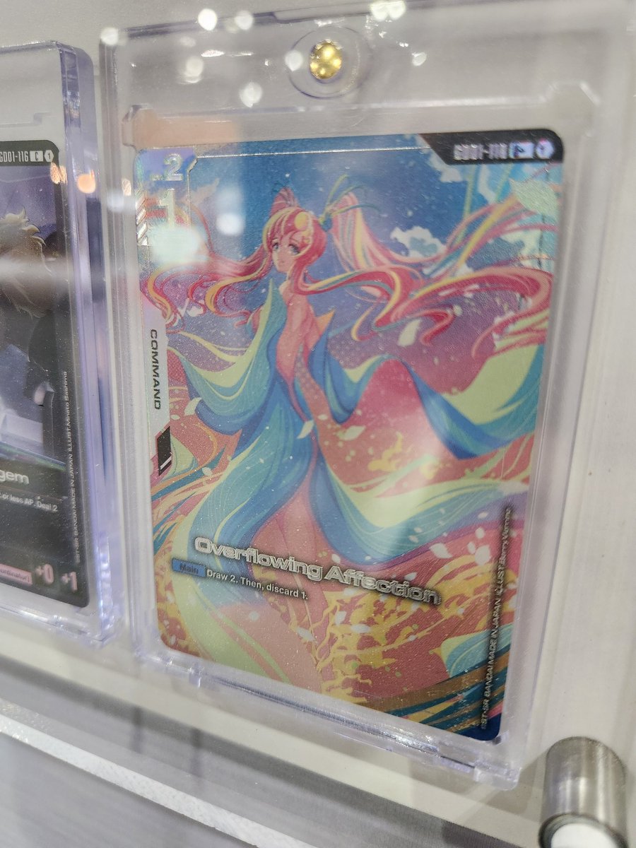 PSA1GUNDAM ご*ま様 GUNDAM OVERFLOWING AFFECTION 溢れる慈愛 GD01 JP
