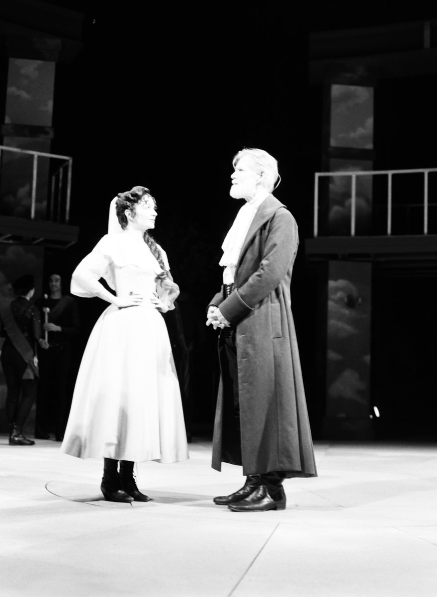 It's the final weekend for All's Well That Ends Well, but today's it's #ThrowbackThursday to rehearsals and tech! Film photos of the behind-the-scenes by Trevor Butler. content.theoldglobe.org/twitter-AllsWe…