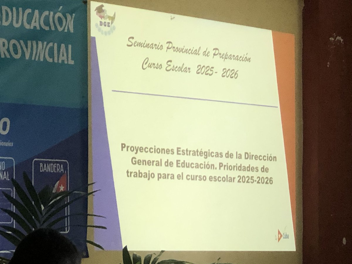 YenyCmko's tweet photo. Las prioridades de trabajo del Sector de Educación en #Holguín, centran  los debates durante las jornadas del Seminario Provincial Preparatorio para el próximo curso escolar 2025-2026 https://t.co/NGtizrYStX