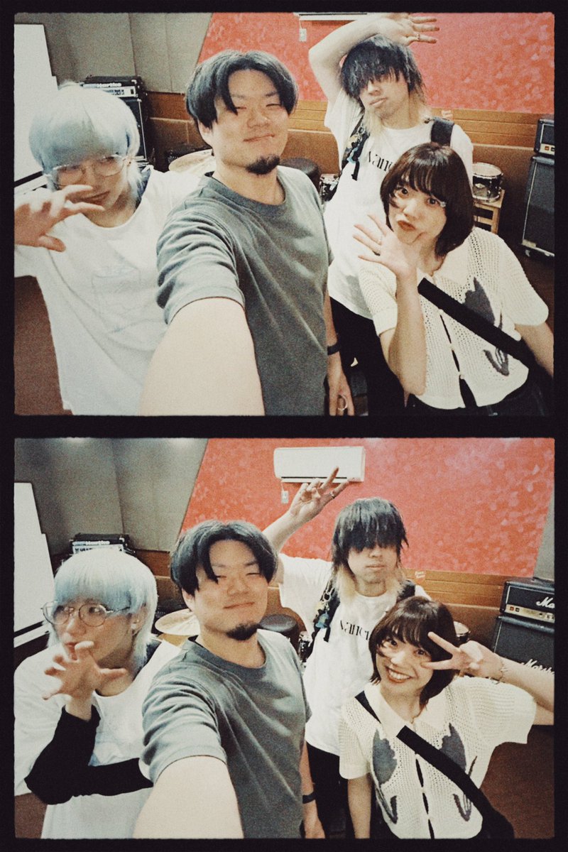 ファイナル前ラストリハ終わったー！この4人だから明くる夜の曲たちがあるなーと最近改めて思ったよ。全員もれなく不器用ですが、伝えたい思いは同じ！deep dive、あなたと一緒に飛び込みたい！7/5WWW Xで待ってます！

🎫 eplus.jp/akuruyosheep/