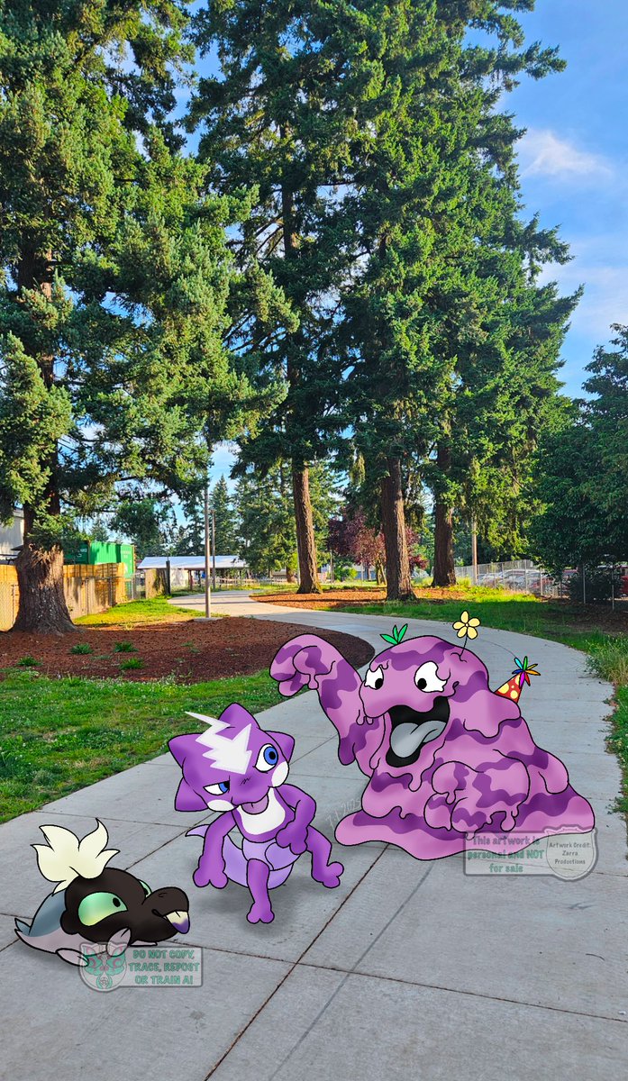 ZarraProduction's tweet photo. Little walk with Toxel ✨️💚
.
#Pokemon #pokemongo #Toxel #machop #pikipek #grimer #shroodle https://t.co/CAMg1uYz7Y