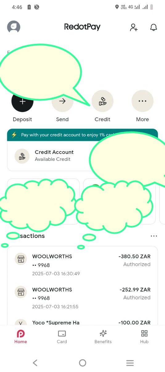 billionair16718's tweet image. While @CapitecBankSA #Capitec Transactions could not go Through my @RedotPay card Came to Rescue me purchasing @WOOLWORTHS_SA 
I swear #Crypto is the future 🙏🏼 #BigFiveToken Ecosystem