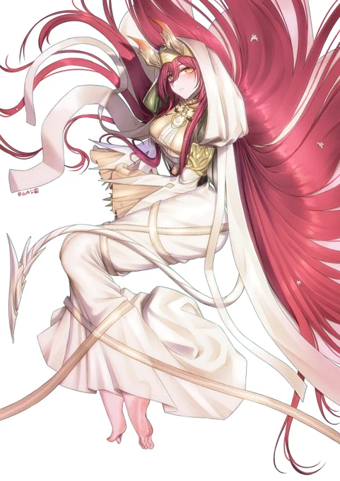 【背景なしver.】アスカロン 阿斯卡纶 Ascalon 新コーデ #Arknights #明日方舟 #アークナイツ 高解像度ver. はFANBOX&Patreonでよろしく!