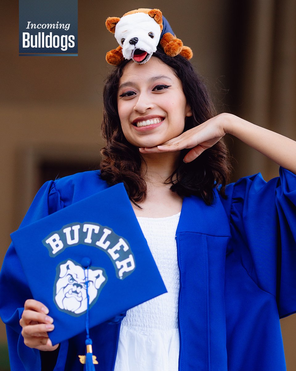 Say hello to incoming Bulldog Sofia Kovash ’29. 👋 She was drawn to Butler for its standout BFA program and strong ballet reputation. She's most excited to join the Bulldog community and meet Butler Blue. bit.ly/3IqYPIF