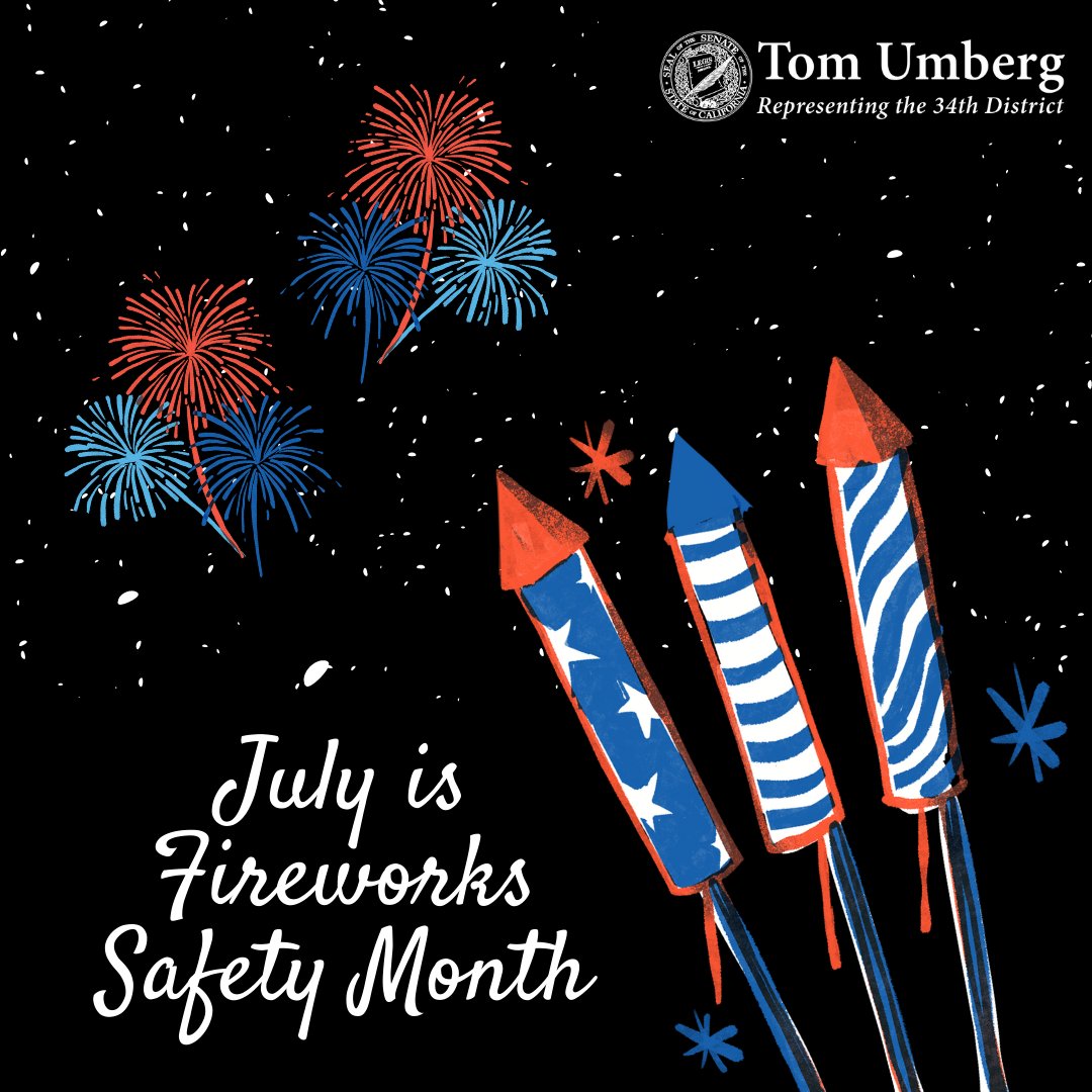 SenatorUmberg's tweet image. This July, remember that safety matters around every type of firework. 🎆
Even sparklers can reach 1,200 degrees. 🔥
#IAFF #IAFFSafetyTips #FireworkSafetyMonth