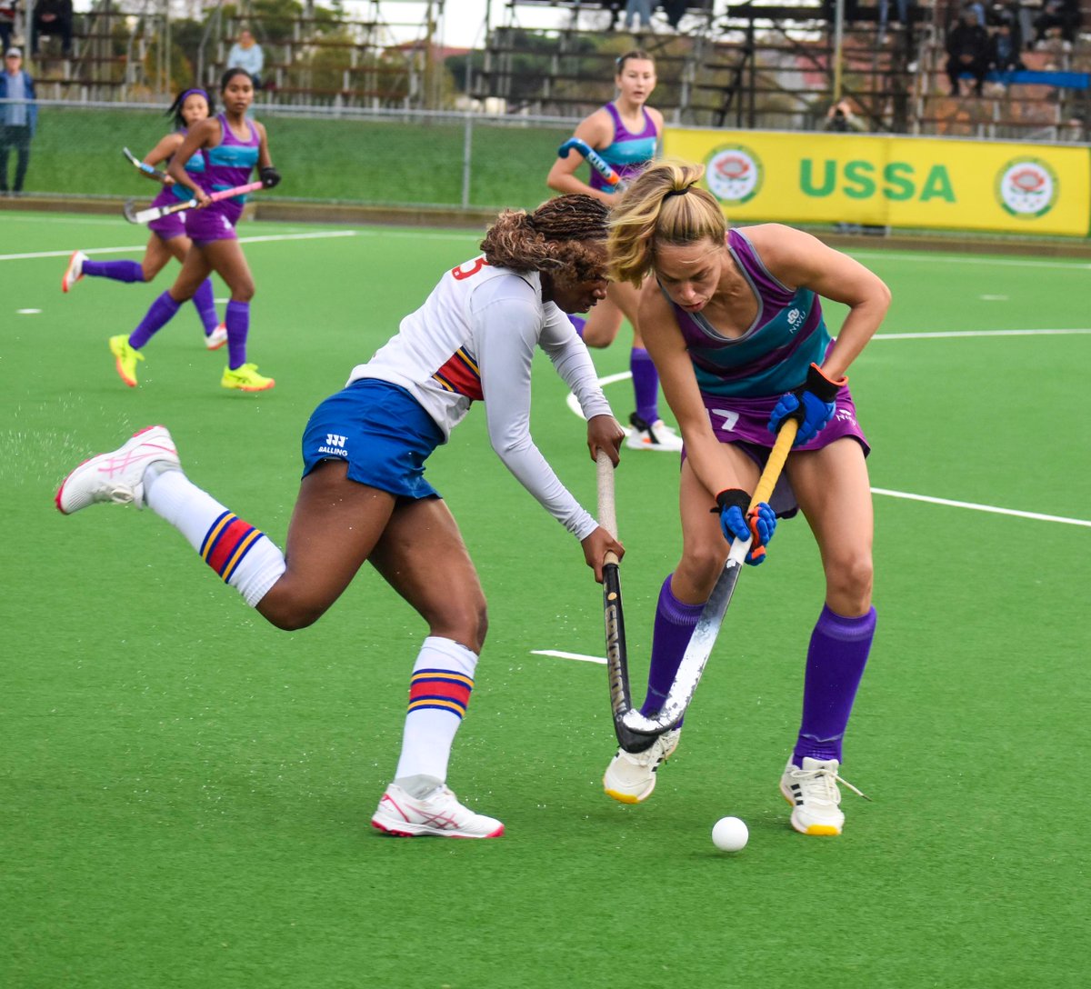 🏑 Women’s A Section Semi-Final Update!

NWU leads Tuks 2–0 at halftime in a high-stakes clash for a spot in the final! 

Can the defending champs bounce back, or is NWU writing a new chapter? 

#USSAHockeyChamps