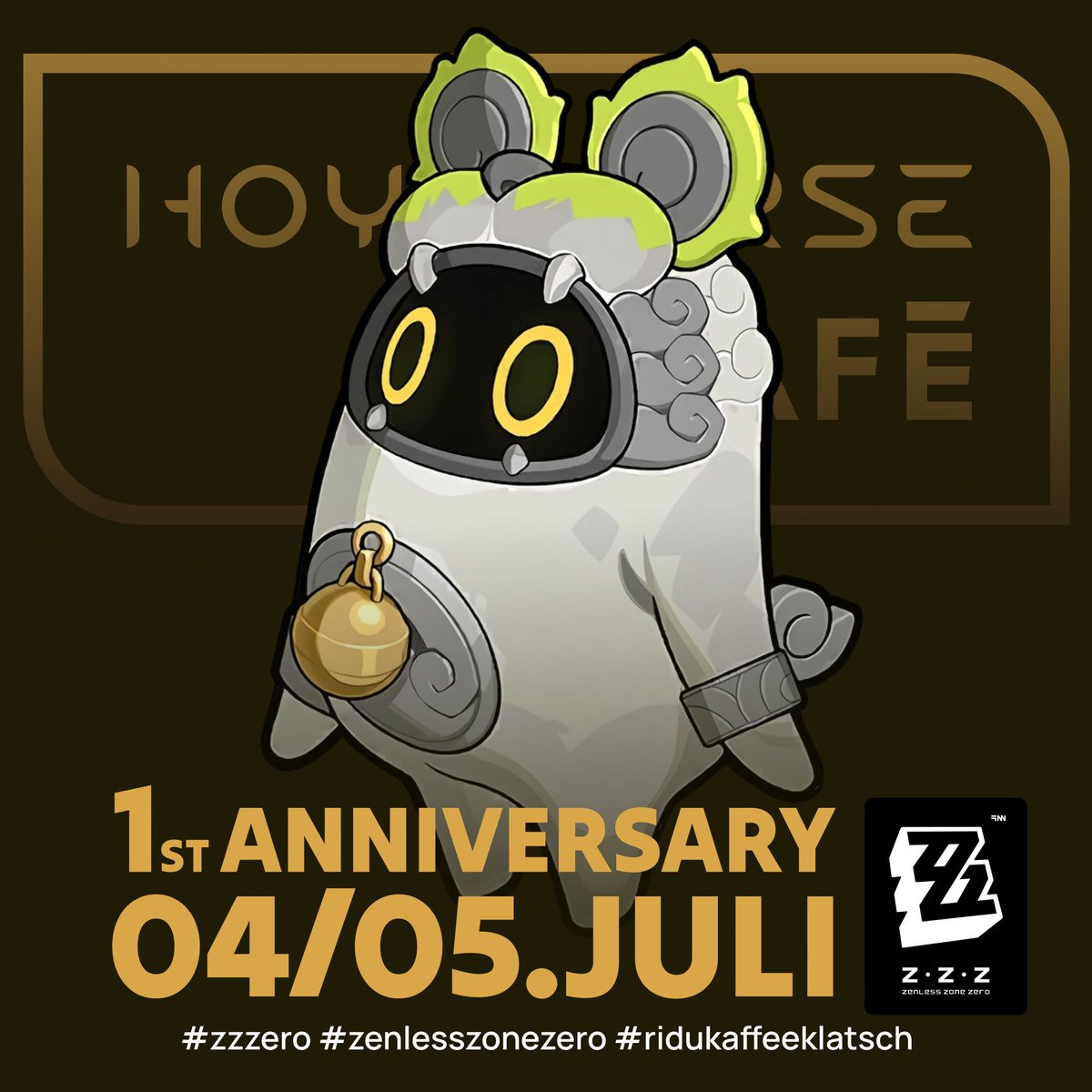 🎉Der Countdown läuft! (2/2)
Das HoYoverse Café bereitet sich auf die allererste Jubiläumsfeier von <a href="/ZZZ_DEU/">Zenless Zone Zero DE</a> vor – seid dabei und erlebt unvergessliche Momente! Klickt auf den Link in der Bio für Infos &amp; Reservierungen!
#HoYoverseCafe #ZZZero #ZenlessZoneZero