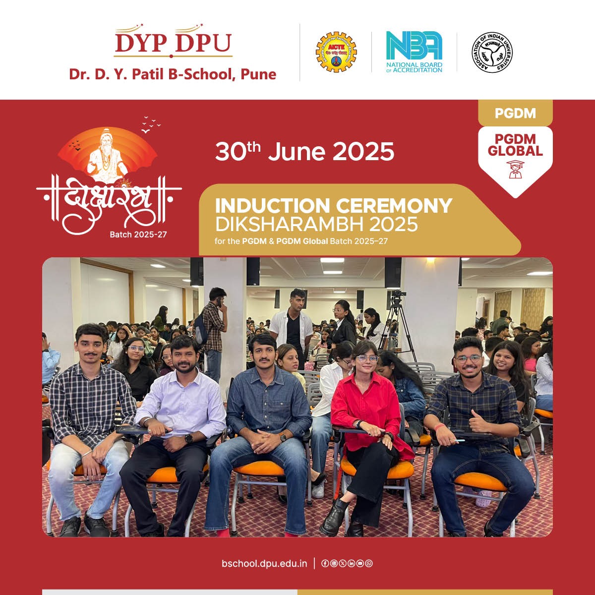 DYPBS_Pune's tweet image. making it a true adventure for all involved. 

A huge congratulations to all our participants who made the day unforgettable! 

#Diksharambh #BusinessQuiz #Quiz #TreasureHunt #Teamwork #Fun #Learning #CampusAdventures #Challenge #Session #Diksharambh  #Induction #Business