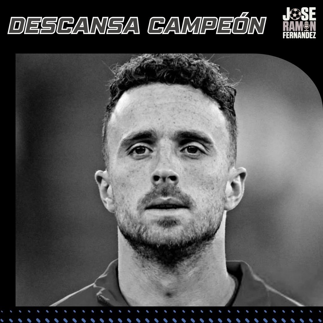 Falleció el jugador portugués del #Liverpool y de la Selección portuguesa, #DiegoJota, en un accidente automovilístico en España. 
Su talento, pasión y sonrisa se apagaron muy pronto, a los 28 años. 
Deja a una familia con tres pequeñitos y un legado de goles y jugadas que serán