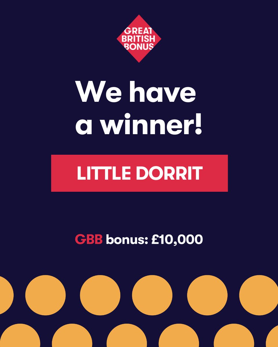 Great British Bonus (@gb_bonus) on Twitter photo #WINWIN
🏇🏼LITTLE DORRIT wins <a href="/kemptonparkrace/">Kempton Park Racecourse</a>
💷 £10,000 #GBBonus
🌟Trainer: <a href="/varianstable/">Roger Varian</a>
🎉 Owner Breeder: <a href="/chasemorefarm/">Chasemore Farm</a>
She's half sister to Gr.2 Noble Style!
#HBLBFunded #BREEDBUYRACE
<a href="/rpbloodstock/">Racing Post Bloodstock</a> I <a href="/bloodstocknews/">EBN</a> I <a href="/TheTBA_GB/">The Thoroughbred Breeders’ Association (The TBA)</a> #WINWIN
🏇🏼LITTLE DORRIT wins <a href="/kemptonparkrace/">Kempton Park Racecourse</a>
💷 £10,000 #GBBonus
🌟Trainer: <a href="/varianstable/">Roger Varian</a>
🎉 Owner Breeder: <a href="/chasemorefarm/">Chasemore Farm</a>
She's half sister to Gr.2 Noble Style!
#HBLBFunded #BREEDBUYRACE
<a href="/rpbloodstock/">Racing Post Bloodstock</a> I <a href="/bloodstocknews/">EBN</a> I <a href="/TheTBA_GB/">The Thoroughbred Breeders’ Association (The TBA)</a>