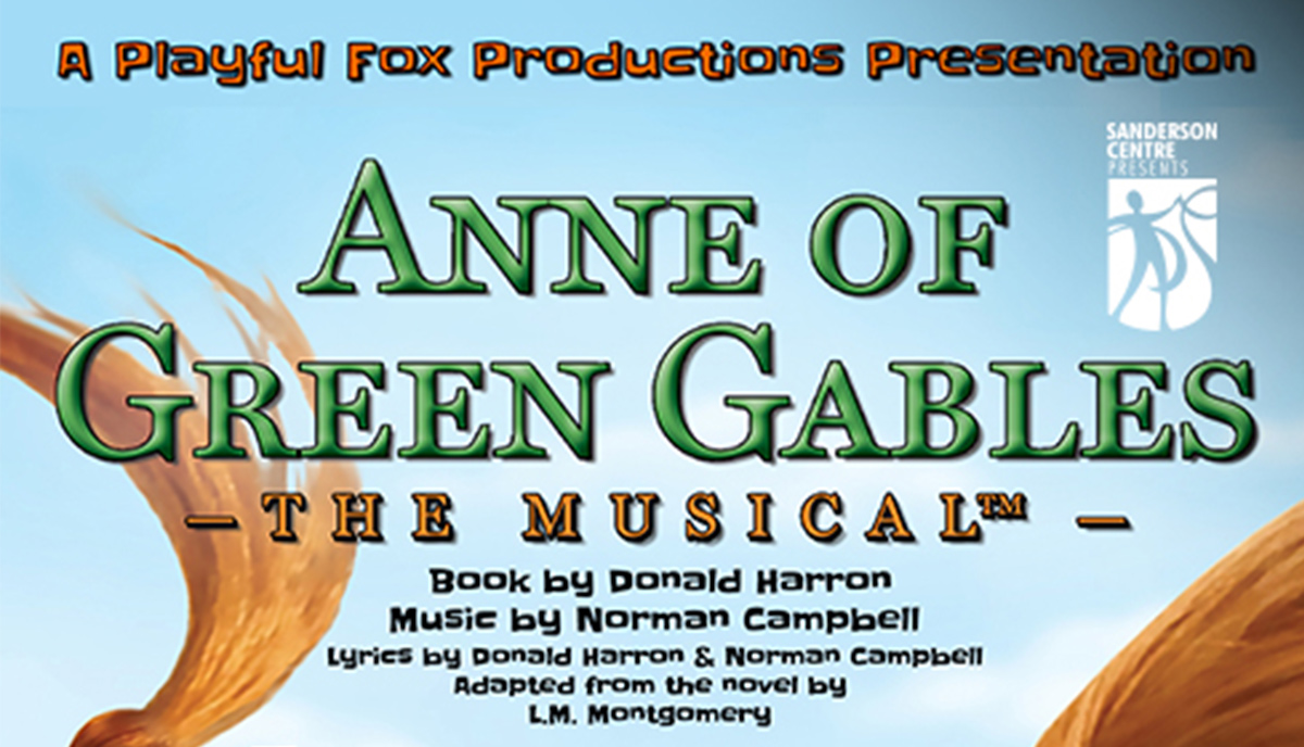 Join the imaginative world of Anne Shirley this July as she captures the hearts and minds of her newfound family and neighbors in the small farming community of Avonlea – simply by virtue of her own pluck and personality.

Tickets available at: bit.ly/40RVRT4