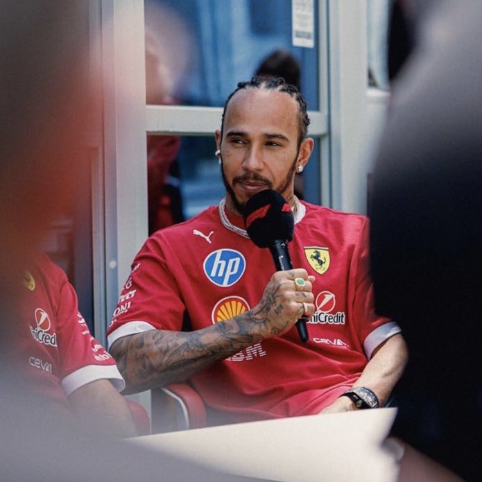 #BritishGP 🇬🇧 | Lewis Hamilton wants the 2026 car to have some of his DNA in it:

“I’m working with Loic [Serra] and with all the guys at the factory to make sure that the next car will have naturally some of my DNA in it.”

“And hopefully we’ll be able to get some of the