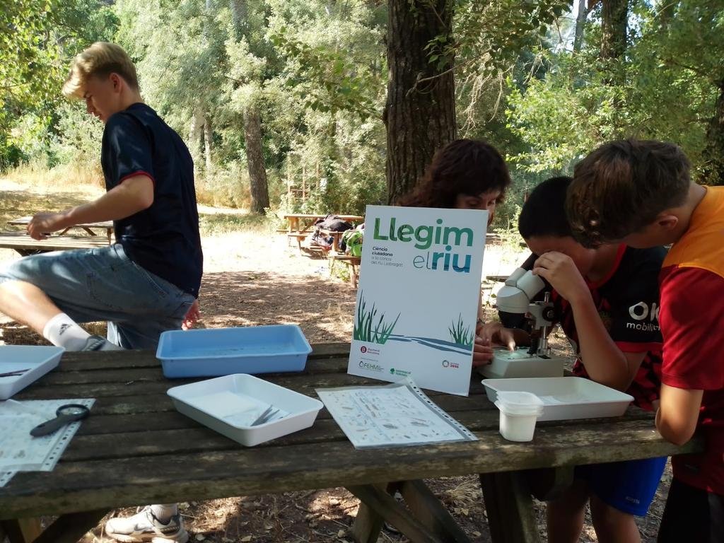 bnavarclessv's tweet image. Matinal #LlegimelRiu, molt ben acompanyats per 3 biòlogues, i un grup molt motivat 😍
Gràcies a unes fantàstiques lupes hem pogut esbrinar qui eren els diversos macroinvertebrats fluvials trobats i així conèixer l'estat del riu 🐛  #Calders #Llobregat #RiuAPP 
Gràcies @GaiaGuies!