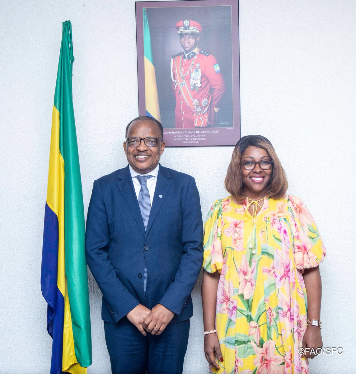 FAO Afrique centrale (@faoafriquecent) on Twitter photo Rencontre de prise de contact @LaurenceNdong, Ministre de la Mer, Pêche et Economie bleue au Gabon et <a href="/AthmanMravili/">Athman Mravili</a> pour examiner des pistes de collaboration sur :
✅️ Dvpt de l'économie bleue;
✅️ Dvpt de l'Aquaculture commerciale;
✅️ Formation,renforcement capacités Rencontre de prise de contact @LaurenceNdong, Ministre de la Mer, Pêche et Economie bleue au Gabon et <a href="/AthmanMravili/">Athman Mravili</a> pour examiner des pistes de collaboration sur :
✅️ Dvpt de l'économie bleue;
✅️ Dvpt de l'Aquaculture commerciale;
✅️ Formation,renforcement capacités