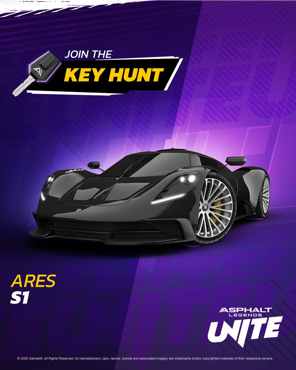 🔑KEY HUNT ALERT🔑

Get your hands on the Ares S1 in today's new Key Hunt!