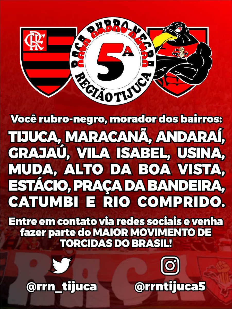 Venha fazer parte do Maior Movimento de Torcidas do Brasil!! 

Interessados chamar na DM 
Juntos somos mais fortes!!