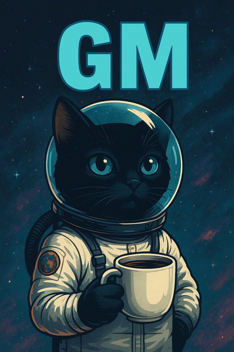 kinglegit2l2l's tweet photo. ☕👨‍🚀 “GM from deep space, where the coffee’s hot and the bags are hotter. $Catdets reporting for duty.” 🚀🐾
CA:

ADSkaYVeTYazX77JypE7HEvRdx1QZVAo3whhCACjjups
#GM #Catdets #Solana #CryptoCoffeeCrew #MemeCoinMorning #SpaceVibes https://t.co/8TAHZ1v79X