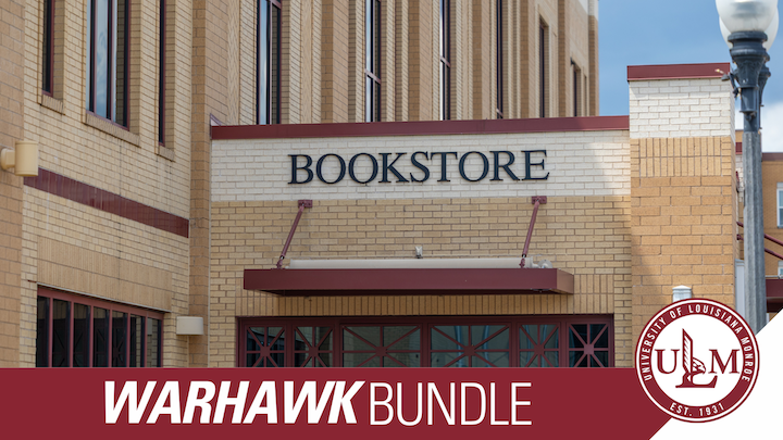 ULM_Official's tweet image. ULM students have saved nearly three million dollars on textbooks since the launch of the Warhawk Bundle! 💰 This program makes getting course materials easier, faster, and more affordable.
Learn more about how the Warhawk Bundle is helping students succeed at…