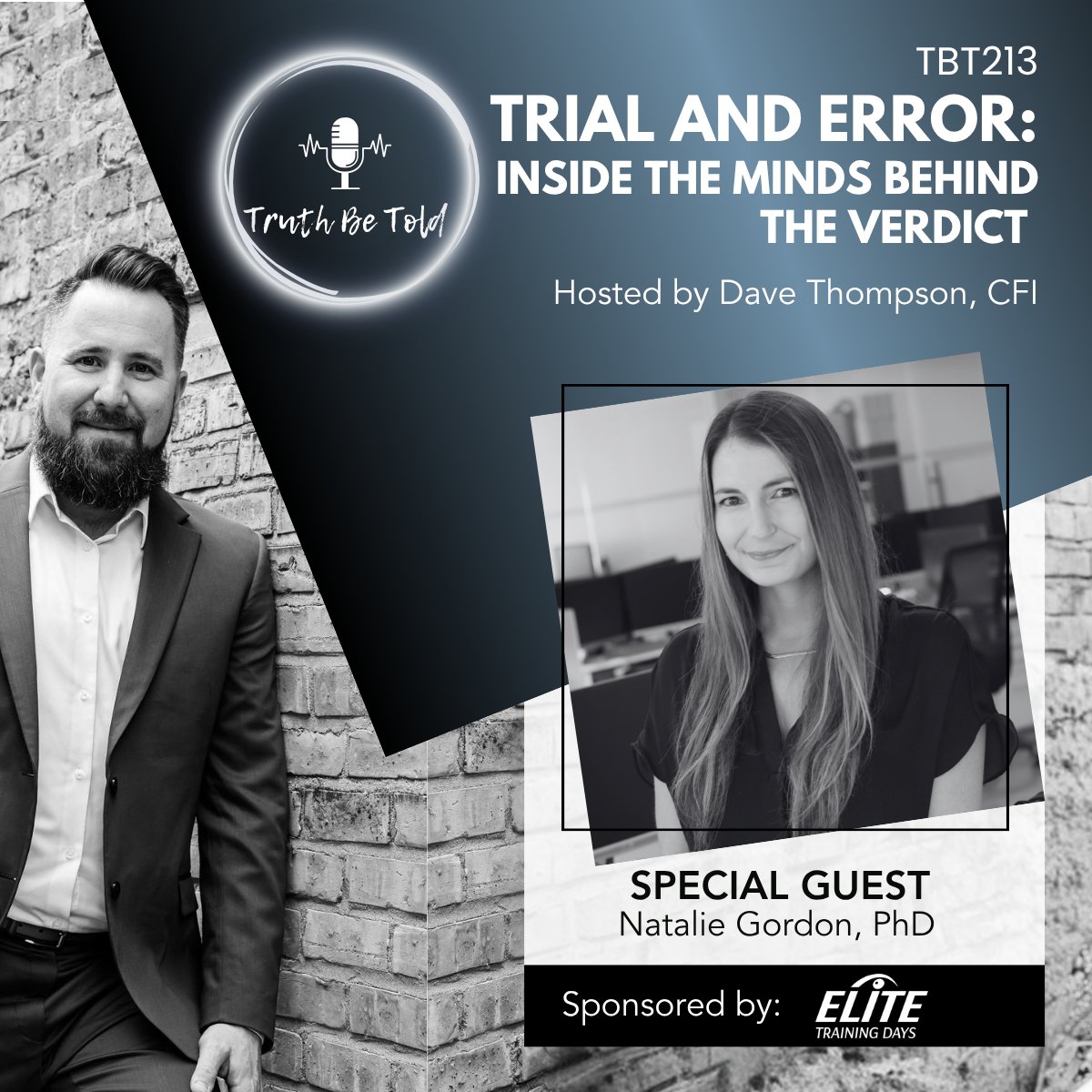 Wherever the long holiday weekend takes you, make sure you pack the perfect podcast!  Listen to the latest Truth Be Told Podcast episode TRIAL AND ERROR to get an inside look at the fascinating world of jury consulting on your favorite streaming channel. bit.ly/46oirXS