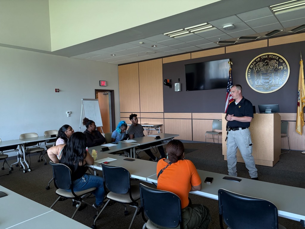 Students from the Berkeley College Justice League Club and the Newark Campus visited the NJ Regional Operations &amp; Intelligence Center in Ewing, NJ, which offered a firsthand look at how the NJ State Police collaborates with public and private partners to enhance public safety.