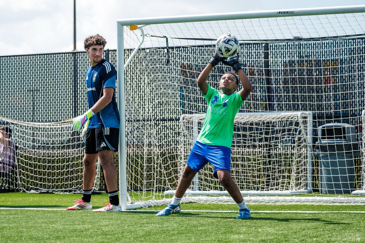 Columbus Crew 2 (@columbuscrew2) on Twitter photo A visit to <a href="/TheCrewYouth/">Crew Youth</a> camp ⛺️
Earlier this week, Stas Lapkes and Deven Patel went out to Crew Youth's GK/Striker Summer Camp to pass on some wisdom and cheer the campers on 👏
#Crew96 | #VamosColumbus A visit to <a href="/TheCrewYouth/">Crew Youth</a> camp ⛺️
Earlier this week, Stas Lapkes and Deven Patel went out to Crew Youth's GK/Striker Summer Camp to pass on some wisdom and cheer the campers on 👏
#Crew96 | #VamosColumbus