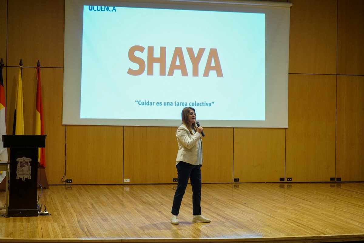 udecuenca's tweet photo. #USinViolencia | Ponemos en marcha #ShayaUCuenca, una innovación tecnológica desarrollada por la #UCuenca para prevenir y atender situaciones de riesgo dentro de los campus universitarios.
Una herramienta de cuidado, apoyo y protección para toda la comunidad universitaria. https://t.co/u6RQL8yu5M