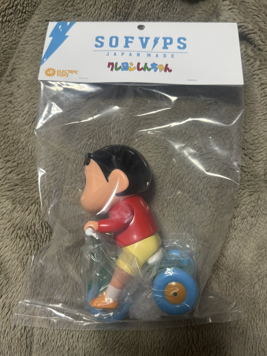 ELECTRIC TOYS SOFVIPS クレヨンしんちゃん 野原しんのすけ 三輪車