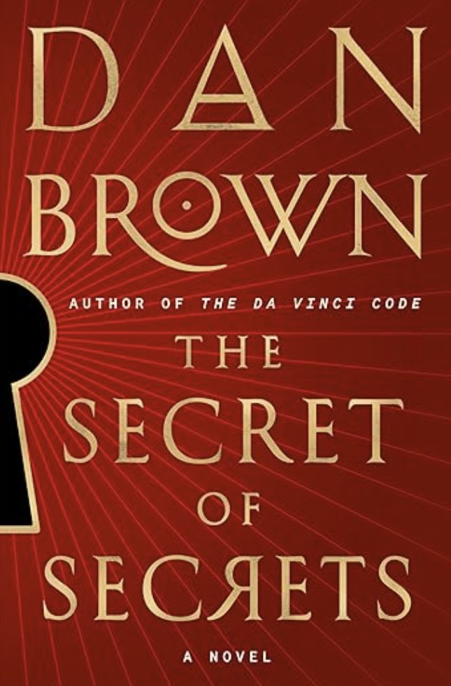 This title is like if you asked ChatGPT to produce a Dan Brown novel. And yes, I will be reading it.