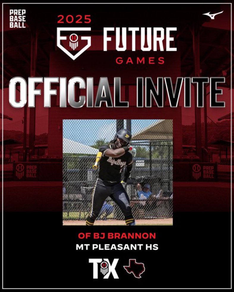 Brandon “Bj” Brannon (@bjbrannon27) on Twitter photo Thank you for the opportunity really excited to play <a href="/PrepBaseball_TX/">Prep Baseball Texas</a> @PBRGowins <a href="/NicoMoran/">Nico Moran</a> Thank you for the opportunity really excited to play <a href="/PrepBaseball_TX/">Prep Baseball Texas</a> @PBRGowins <a href="/NicoMoran/">Nico Moran</a>