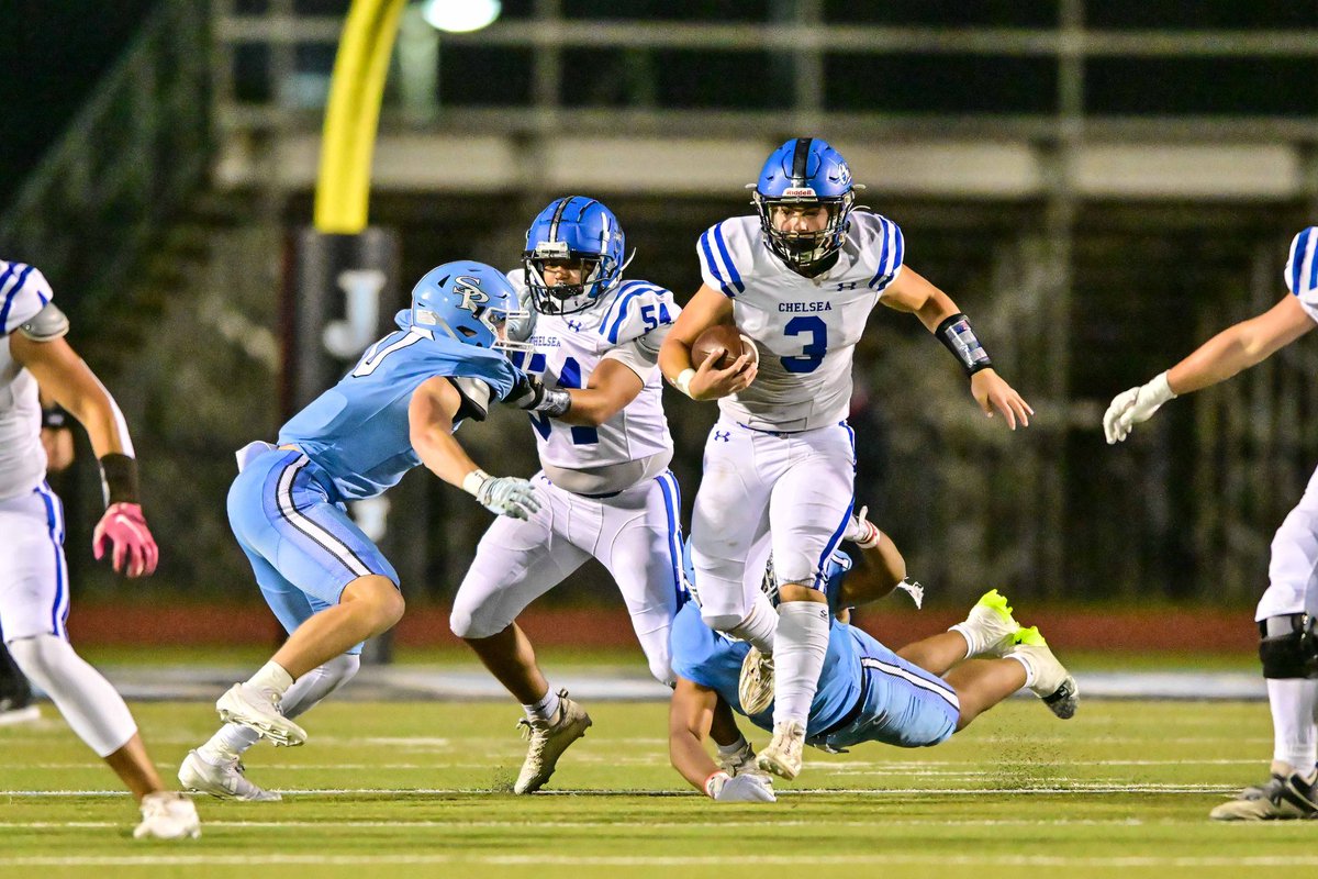 Kyle Parmley 🥎 (@kyleparmley) on Twitter photo As we're 50 days away from the high school football season, today's featured athlete is <a href="/ChelseaHornets/">Chelsea High School Football</a> RB <a href="/Stracener1Chase/">Chase Malone(stracener)</a>.
Malone had a huge 2024 season, and big things are expected once again in 2025, as Chelsea looks to build upon its first playoff appearance in 3 years. As we're 50 days away from the high school football season, today's featured athlete is <a href="/ChelseaHornets/">Chelsea High School Football</a> RB <a href="/Stracener1Chase/">Chase Malone(stracener)</a>.
Malone had a huge 2024 season, and big things are expected once again in 2025, as Chelsea looks to build upon its first playoff appearance in 3 years.