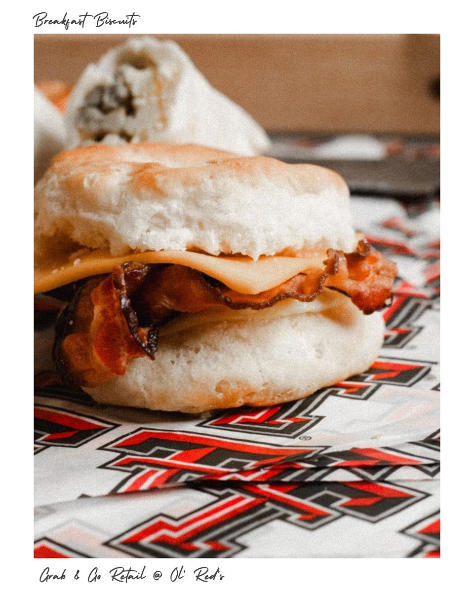 EatAtTexasTech's tweet image. Peak biscuit energy.
Found at Ol’ Red’s, The Market, and 23 @ Sneed.
#ttu29 #ttueats
