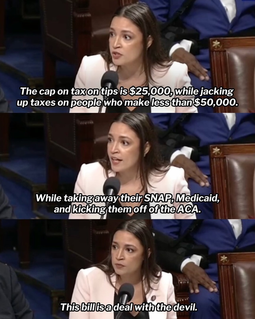 No Tax on Tips is a scam. 

This bill is a tax break for billionaires that will come at the expense of the working people. 

This is a betrayal of the American people. 

#OneFairWage #NotTaxOnTips #BigBeautifulBill