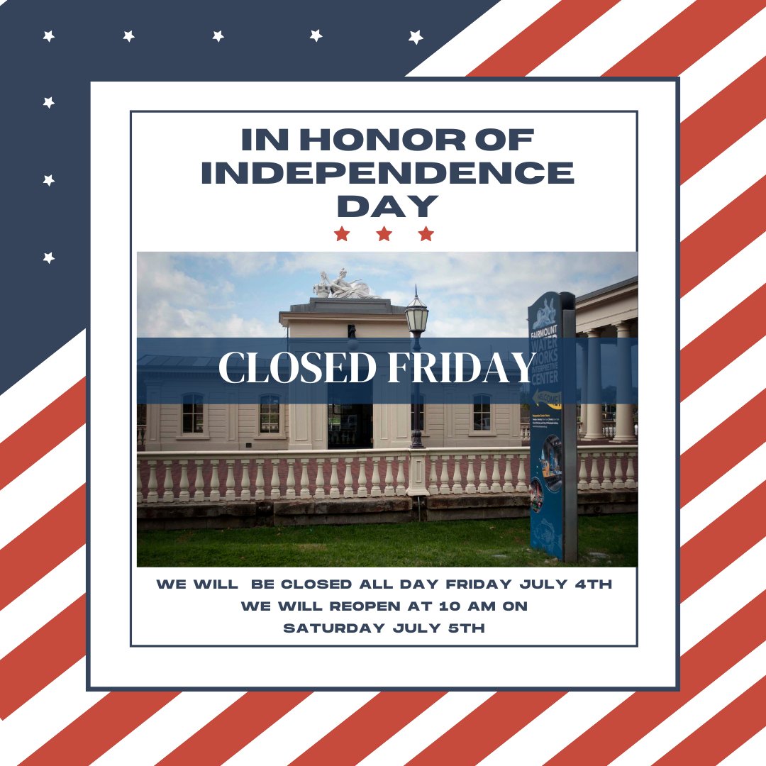 Fairmount Water Works Interpretive Center tweet media