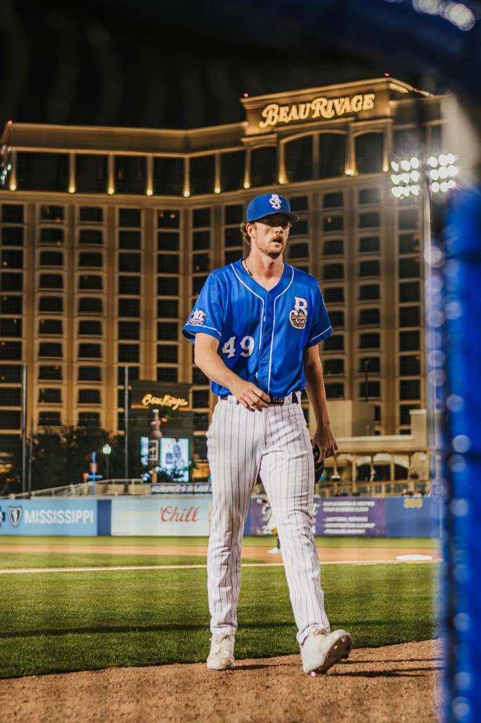 BiloxiShuckers's tweet photo. Nick Merkel turns a year older today. Sources confirm the stache is still carrying the team. https://t.co/f7CnGsFb20