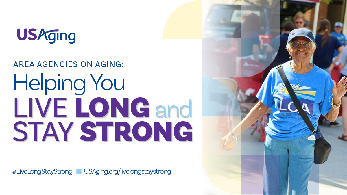 #AreaAgenciesOnAging provide critical services like #transportation, health programs and home care that help #OlderAdults stay healthy, connected and independent. #AgingWell is possible for everyone. usaging.org/livelongstayst… #LiveLongStayStrong
