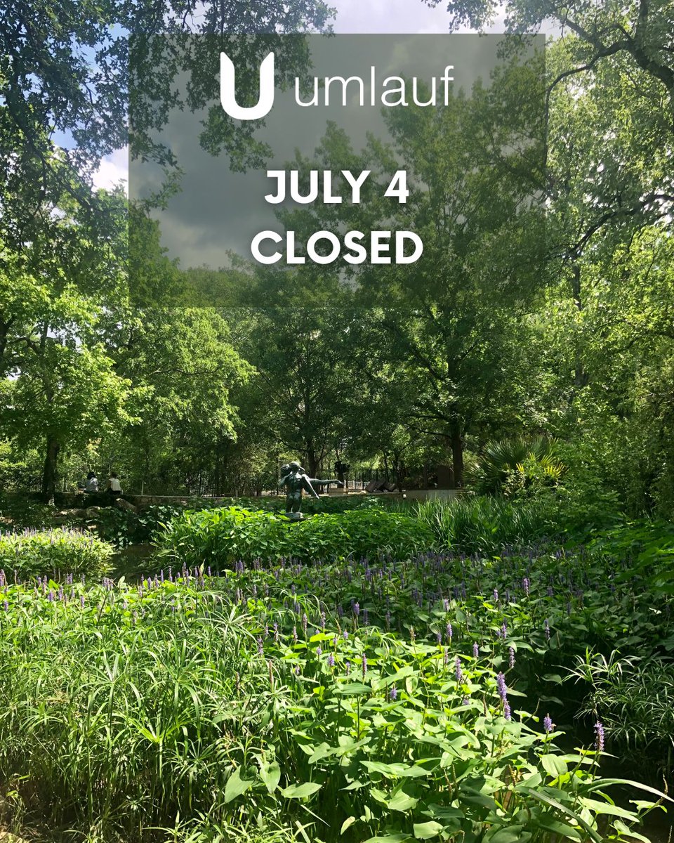 We're closed tomorrow but will resume regular hours on Saturday. Wishing everyone a happy and safe 4th of July!