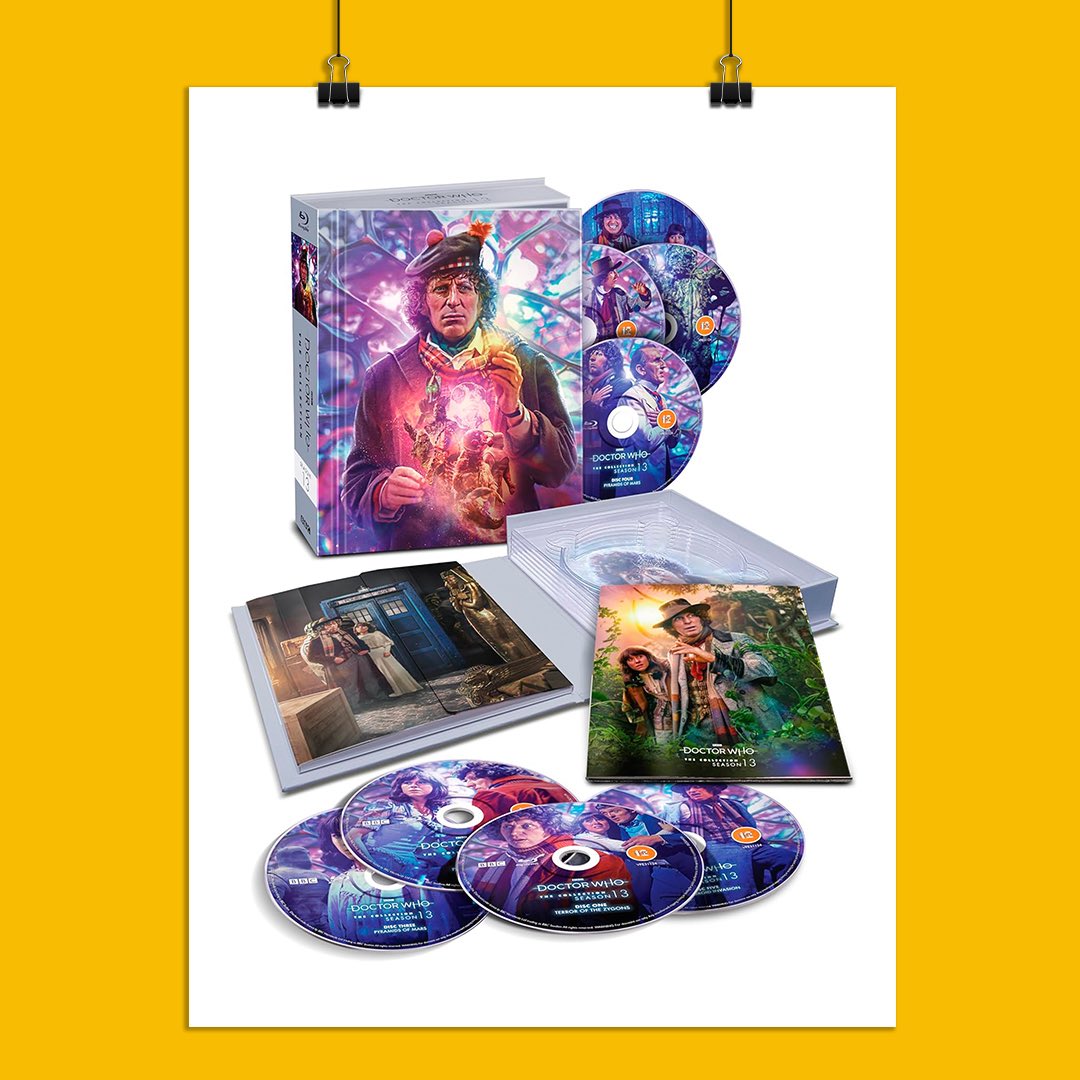 "I'm a Time Lord. ... You don't understand the implications. I'm not a human being. I walk in Eternity."

Doctor Who - The Collection, Season 13!
Art by <a href="/LeeBinding/">Lee Binding</a> &amp; TARDIS renders by me! Out soon from BBC Studios ✨ bbc.in/45SKH4U