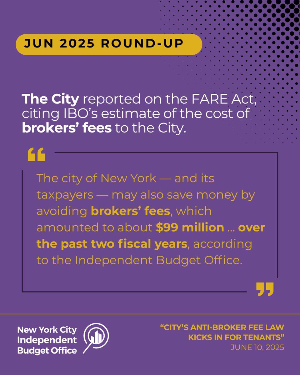 nycibo's tweet image. IBO received over 60 mentions in the press last month. Here are some of the highlights 🔍
#NYCBudget #NYCPolicy