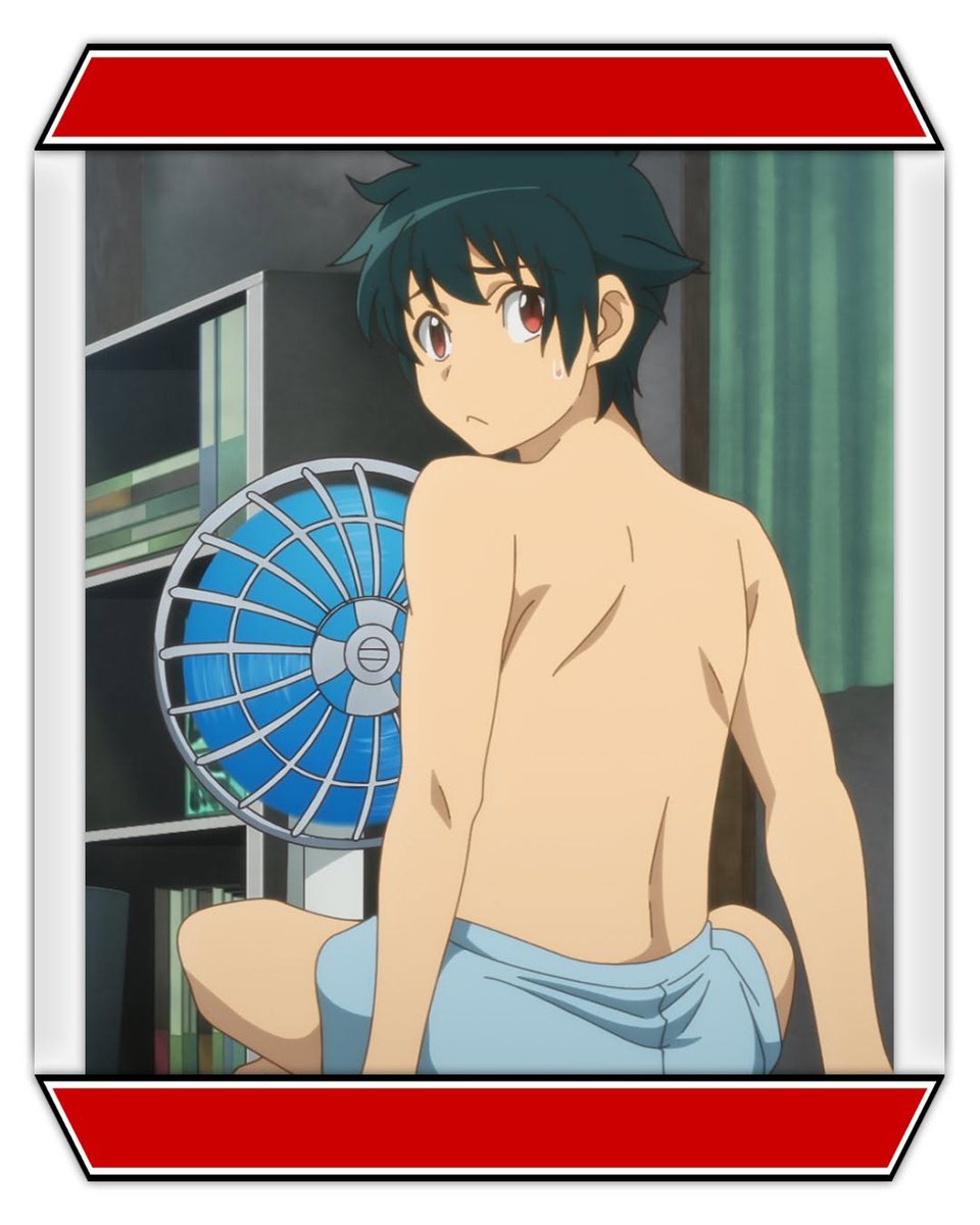 AnimeHouseDE's tweet photo. 🌬️ Heute ist der Tag der #Klimaanlage! 💨

Wenn selbst der Dämonenkönig sich der Sommerhitze geschlagen geben muss, hilft nur eins: Klima auf Anschlag, Uniform aus – &amp; eine kalte Cola in der Hand. 🧊😈

💿 Jetzt auf Blu-ray abkühlen:
👉 https://t.co/Akrh88FOps

#DevilIsAPartTimer https://t.co/GUx4tjZpXR