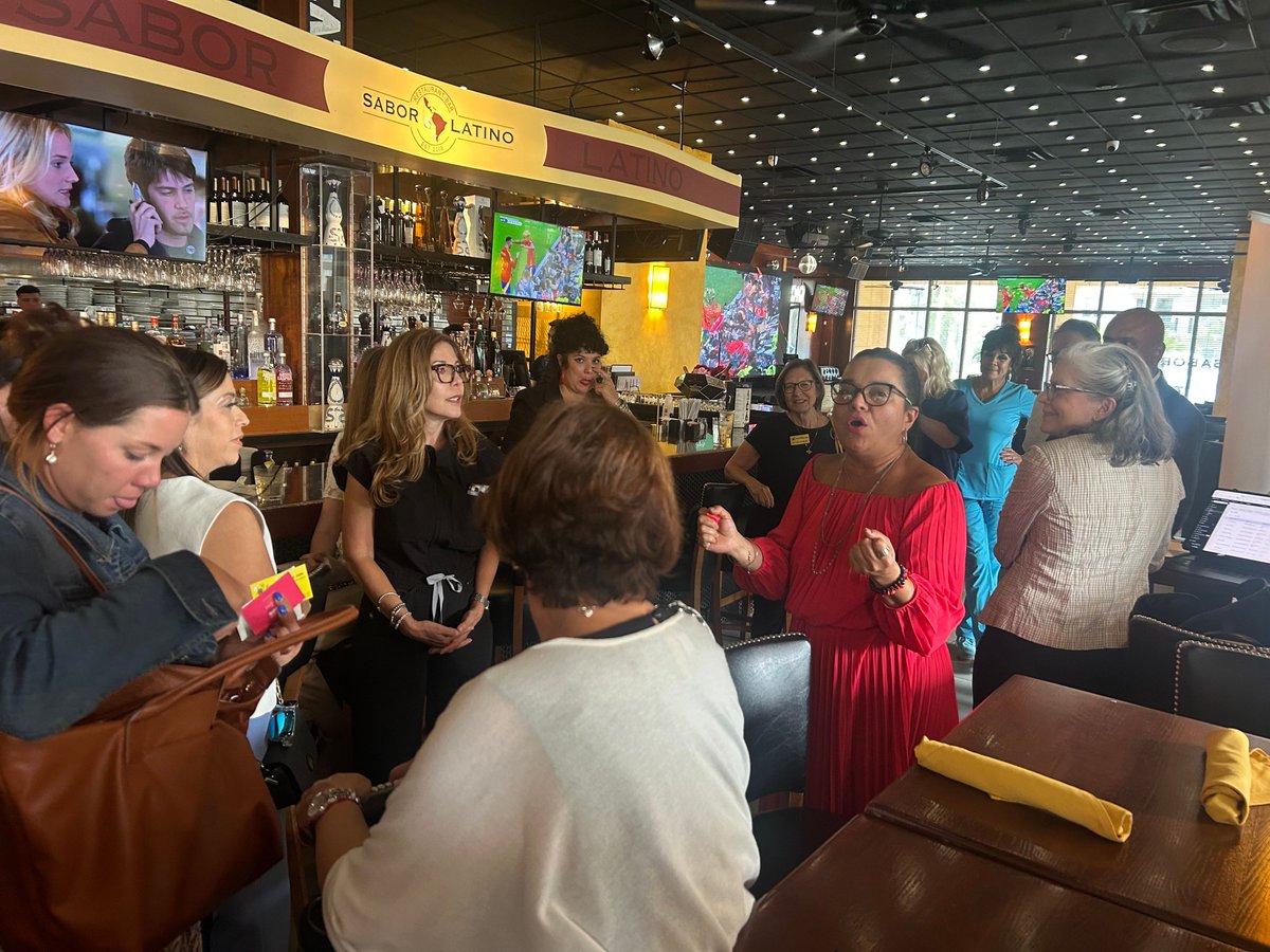 thecondecenter's tweet image. Great energy at the La Vida Latino Networking Event at Sabor Latino in Boynton Beach!

We’re grateful to connect with our local community and share how Conde Center helps support brain and body wellness—naturally.

#LaVidaBoynton #BoyntonBeach #CondeCenter #HolisticHealth