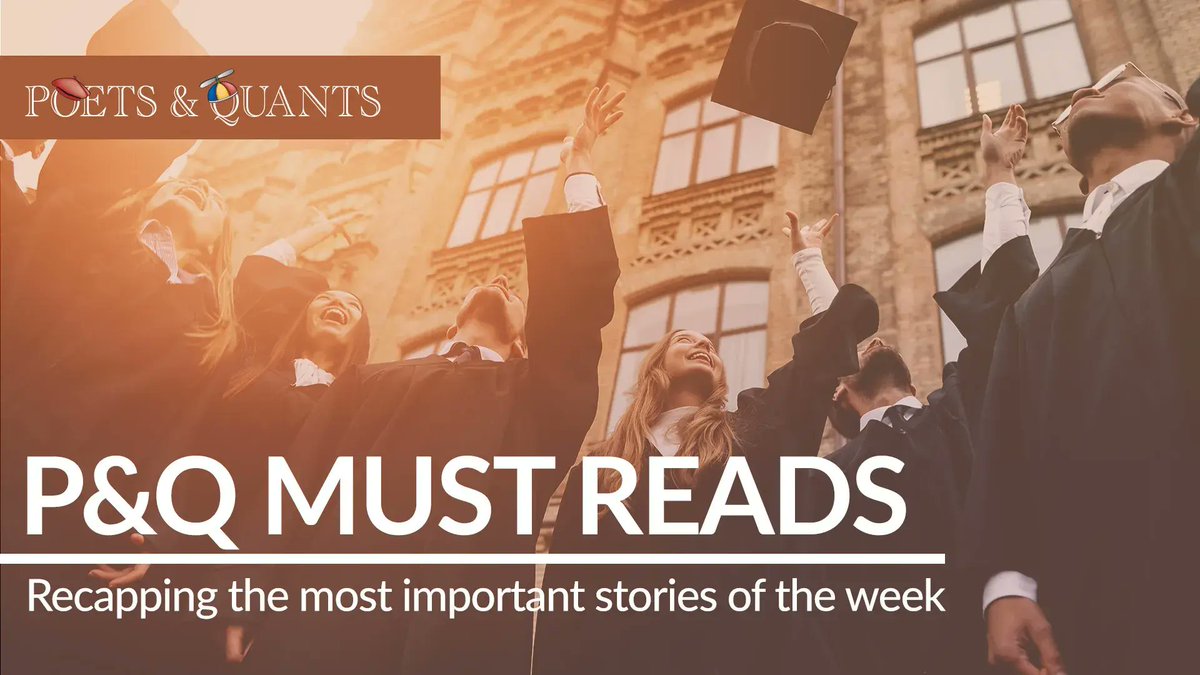 P&amp;Q’s Must Reads: Schulich Dean On Leading Through The Next Tech Revolution

Read More: hubs.la/Q03vPt0y0

#mba #mbanews #bschool #bschoolnews #businessschool #businesseducation #mbaranking #mbaadmissions #poetsandquants