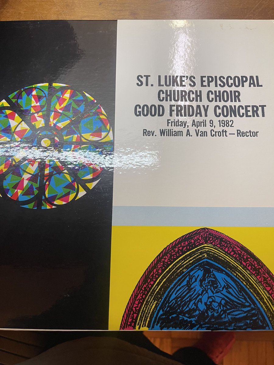 StLukesECDC's tweet photo. #ThrowbackThursday Did you know that St. Luke’s Choir used to record albums? #TBT https://t.co/aFvCG5jeRk