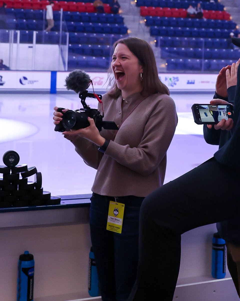 If you’ve liked a video we’ve posted over the past 3+ seasons, Pearl probably made it. 

As she heads off on her next professional journey we want to thank her for everything she’s done for our program. From being a fan as a student to the creator of the best videos, Pearl has