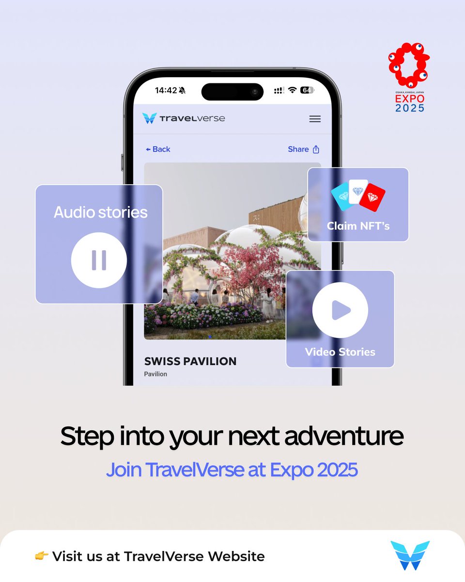 🌍 New Countries. New Bridges. New Ways to Explore.
We’ve just launched brand-new tours in Portugal, Spain, and Switzerland — and with them, new Bridges inside TravelVerse.

But what are Bridges exactly?
They’re smart, dynamic links that connect pavilions to real destinations,