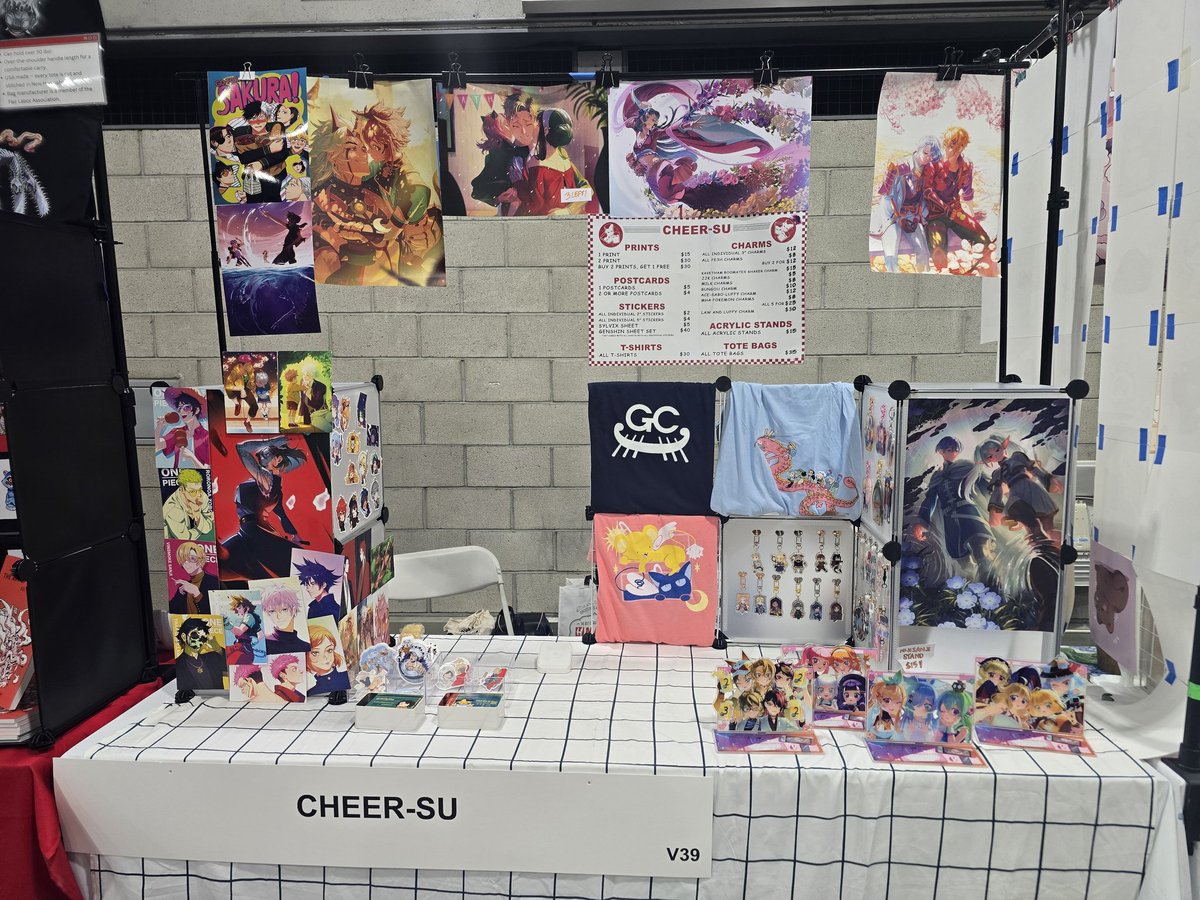 finally made it to AX! we're here at table v39 - come stop by :)