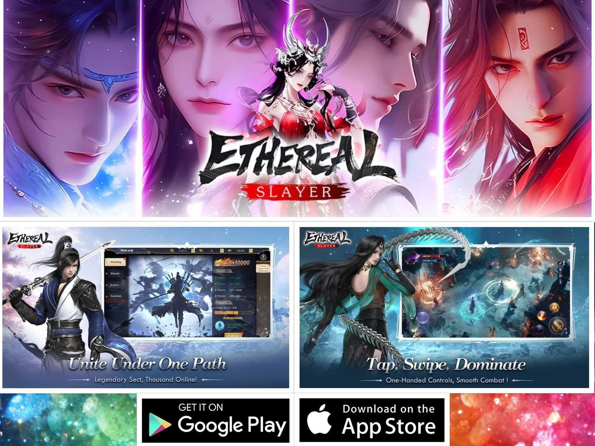 SulthoniiG's tweet photo. 🔥 Calling all MMORPG adventurers! 🔥
I’ve just started playing Ethereal Slayer — a brand new MMORPG full of epic adventures, deep dungeons, powerful alliances, and tons of awesome rewards! 🗡️⚔️💎

👉 Download now: https://t.co/5fhcREi1mZ

💥🌍🛡️
#MMORPG #EtherealSlayer https://t.co/VehpgFf9m6